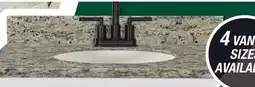 Menards Santa Cecilia Granite Vanity Top offer
