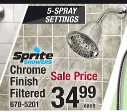 Menards Chrome Finish Filtered offer