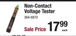 Menards Non-Contact Voltage Tester offer