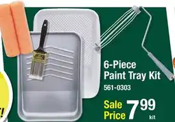Menards 6-Piece Paint Tray Kit offer