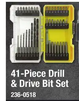 Menards 41-Piece Drill & Drive Bit Set offer