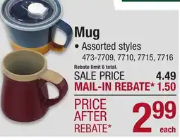 Menards Mug offer