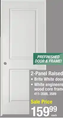 Menards 2-Panel Raised offer