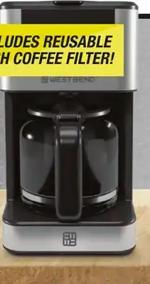 Menards 12-Cup Coffee Maker offer