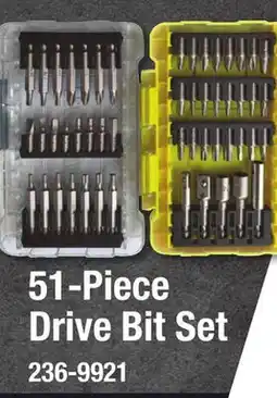 Menards 51-Piece Drive Bit Set offer