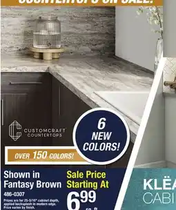 Menards Shown in Fantasy Brown offer