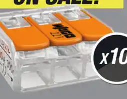 Menards 10-Pack 3-Wire Reusable Connectors offer