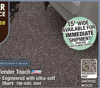 Menards Tender Touch offer