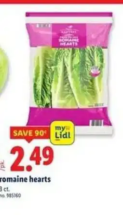 Lidl romaine hearts offer