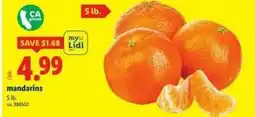 Lidl mandarins offer