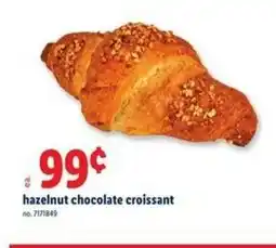 Lidl hazelnut chocolate croissant offer