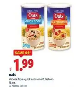 Lidl Oats offer