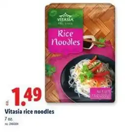 Lidl Vitasia rice noodles offer