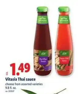 Lidl Vitasia Thai sauce offer