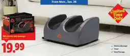 Lidl RBX electric foot massager offer