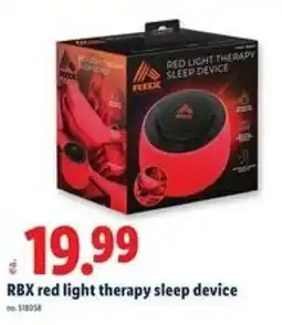 Lidl Red light therapy sleep device offer