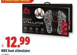 Lidl RBX foot stimulator offer
