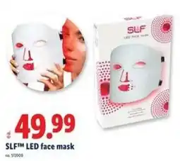 Lidl Slftm led face mask offer