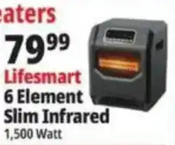 Ocean State Job Lot Lifesmart 6 Element Slim Infrared offer