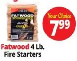 Ocean State Job Lot Fatwood Fire Starters offer