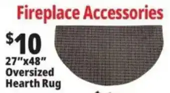 Ocean State Job Lot Oversized Hearth Rug offer