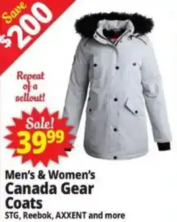 Ocean State Job Lot Men's & Women's Canada Gear Coats offer
