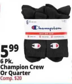 Ocean State Job Lot Champion Crew Or Quarter offer