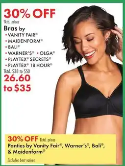 Boscov's Bras by offer