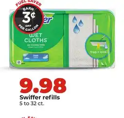 Hy-Vee Swiffer refills offer