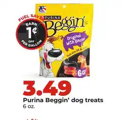 Hy-Vee Purina Beggin' dog treats offer