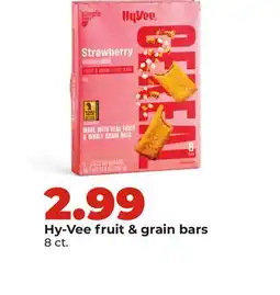 Hy-Vee Hy-Vee fruit & grain bars offer