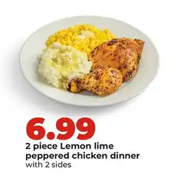 Hy-Vee 2 piece Lemon lime peppered chicken dinner offer
