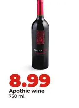 Hy-Vee Apothic wine offer