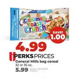 Hy-Vee General Mills bag cereal offer