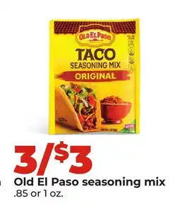 Hy-Vee Old El Paso seasoning mix offer
