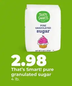 Hy-Vee That's Smart! pure granulated sugar offer