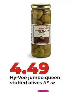 Hy-Vee Hy-Vee jumbo queen stuffed olives offer