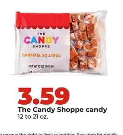 Hy-Vee The Candy Shoppe candy offer