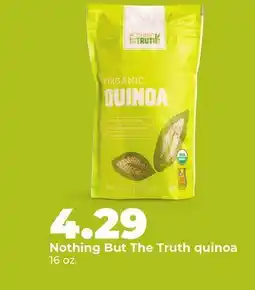 Hy-Vee Nothing But The Truth quinoa offer