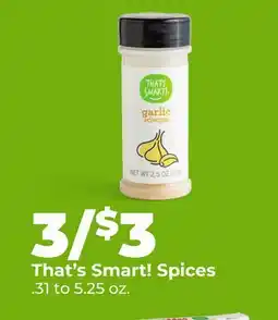 Hy-Vee That's Smart! Spices offer
