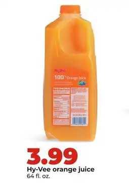 Hy-Vee Hy-Vee orange juice offer