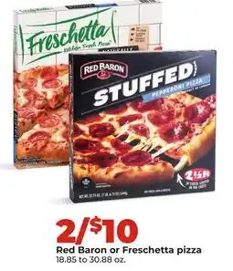 Hy-Vee Red Baron or Freschetta pizza offer