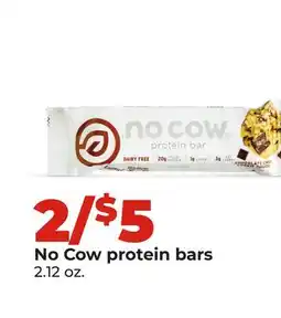 Hy-Vee No Cow protein bars offer