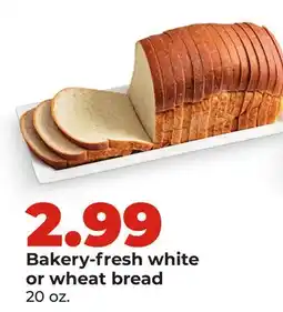 Hy-Vee Bakery-fresh white or wheat bread offer
