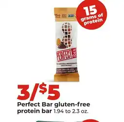 Hy-Vee Perfect Bar gluten-free protein bar offer