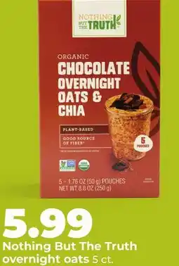 Hy-Vee Nothing But The Truth overnight oats offer