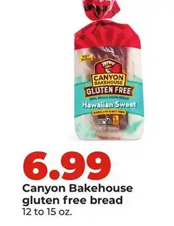 Hy-Vee Canyon Bakehouse gluten free bread offer