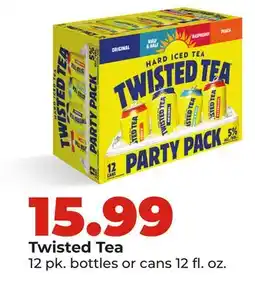 Hy-Vee Twisted Tea offer