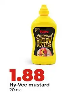 Hy-Vee Hy-Vee mustard offer