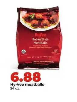 Hy-Vee Hy-Vee meatballs offer